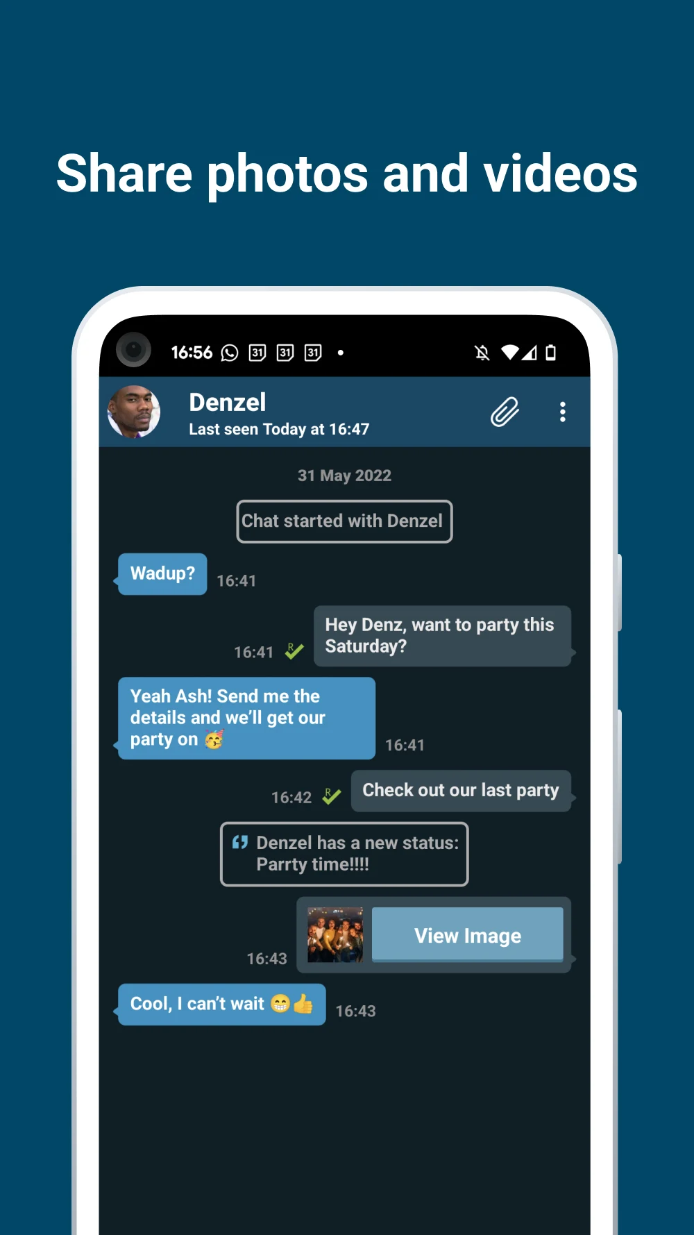 2go Chat - Chat Rooms & Dating screenshot